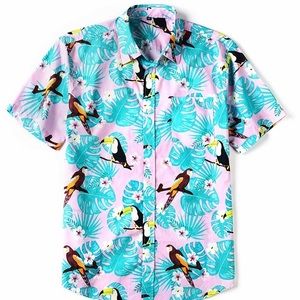 Super fun Hawaiian shirt!